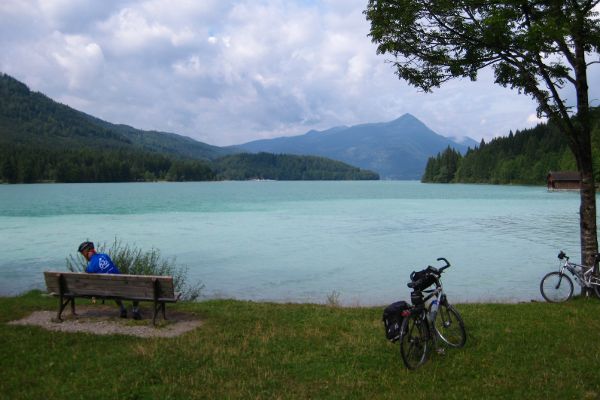 Walchensee-Ostufer  bei Niederach - © RoRadln - Kurt Schmidt