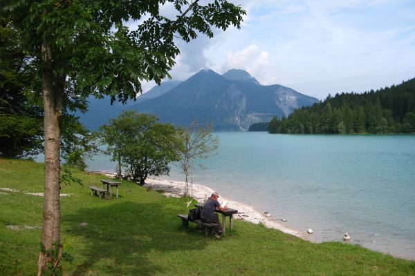 Walchensee, Blickrichtung Nordwest - © RoRadln - Kurt Schmidt