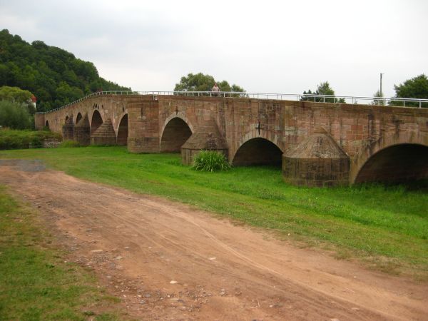 Vacha - Br&uuml;cke der Einheit - &uuml;ber die Werra - © RoRadln - Kurt Schmidt