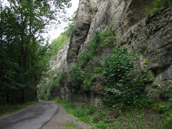 Muschelkalkfelsen im Werratal bei Probstei Zella - © RoRadln - Kurt Schmidt