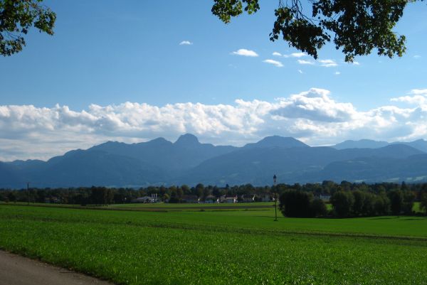 Alpenblick bei Heimatsberg - © RoRadln - Kurt Schmidt