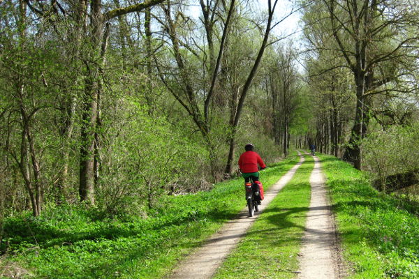 Isar-Radweg bei Moosburg - © RoRadln - Kurt Schmidt