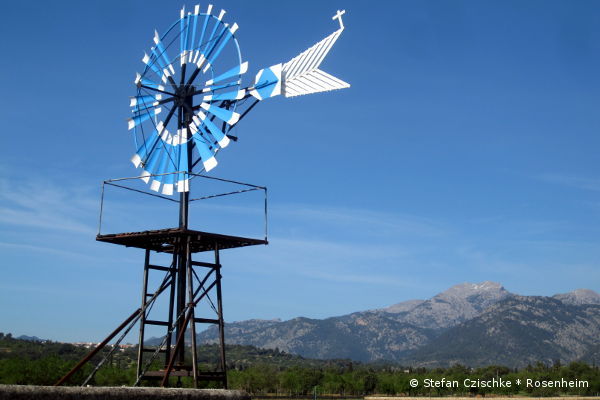 Windrad bei Campanet - © RoRadln - Stefan Czischke