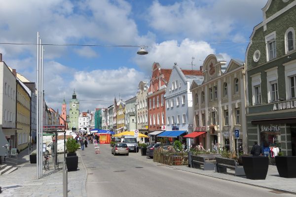 Vilsbiburg - Marktplatz - © RoRadln - Kurt Schmidt