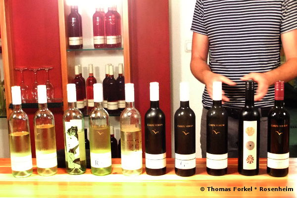 Weinprobe beim Bio-Weinbauer - © RoRadln - Thomas Forkel