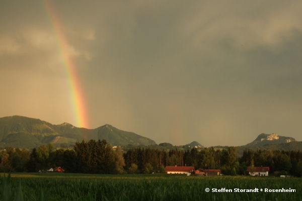 Bergblick bei Niedermoosen - © RoRadln - Steffen Storandt