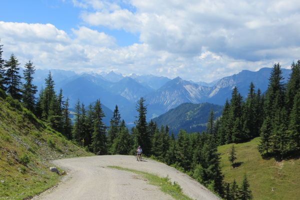 Blick vom Schatzberg ins Alpachtal - © RoRadln - Kurt Schmidt