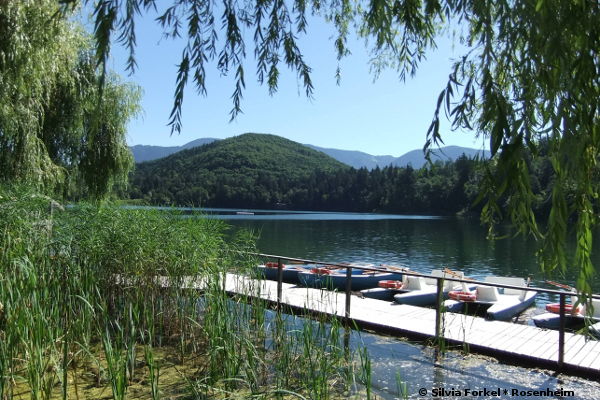 Blick auf gro&szlig;en Montiggler See - © RoRadln - Silvia Forkel