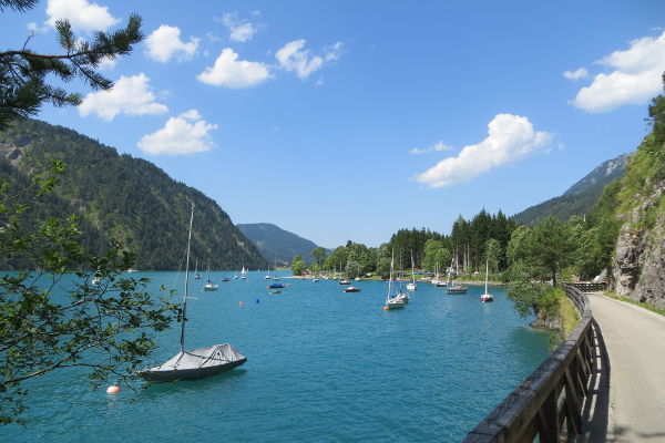 Achensee-Radweg auf der Ostseite - © RoRadln - Kurt Schmidt