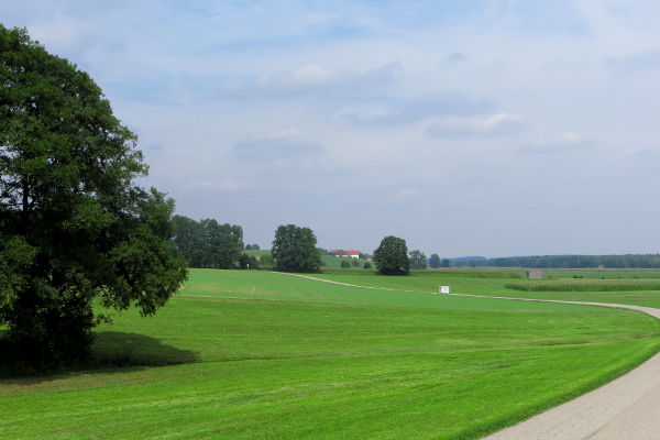 Bauernland zwischen Rosenheim und Wasserburg - © RoRadln - Kurt Schmidt