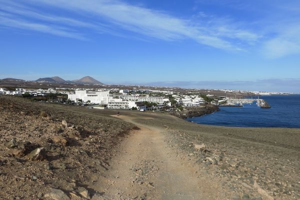 Pedales de Lava mit Puerto Calero - © RoRadln - Kurt Schmidt