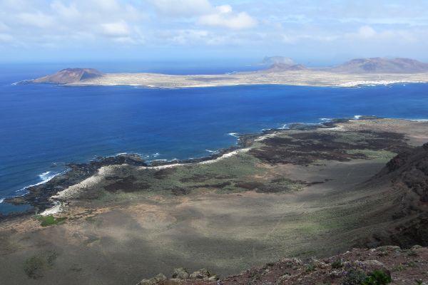 Mirador de Guinate - Blick auf La Graciosa - © RoRadln - Kurt Schmidt