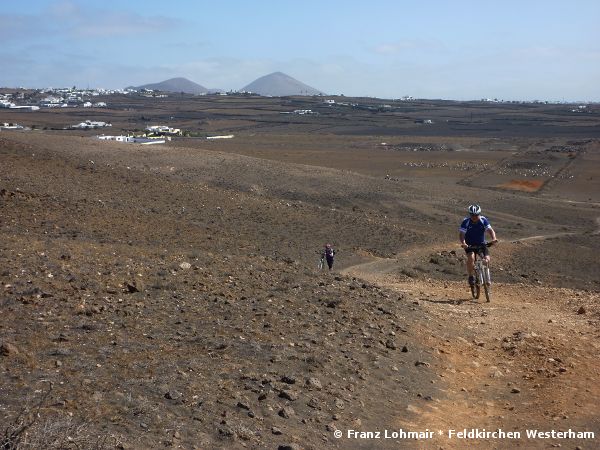 Lanzarote - typische Pisten - © RoRadln - Franz Lohmair