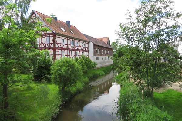 B&ouml;ddiger an der Emsbr&uuml;cke - © RoRadln - Kurt Schmidt