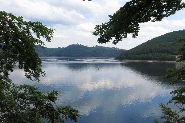 Edersee mit Schlo&szlig; Waldeck - © RoRadln - Kurt Schmidt