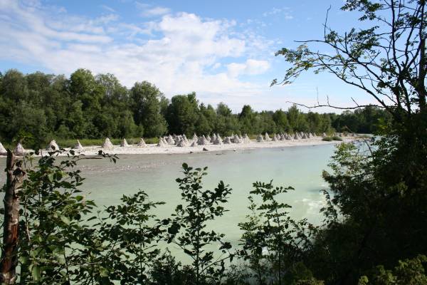 Isar bei Lengries - © RoRadln - Kurt Schmidt