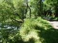 Idyllische Wegf&uuml;hrung an der Tauber