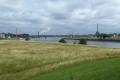 Ruhr-M&uuml;ndung in den Rhein bei Duisburg