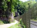 Kyll-Radweg - Bahn und Radweg im gleichen Tunnel