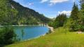Sylvensteinsee mit Faller-Klamm-Brücke