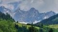 Blick zum Dachstein bei Mandling