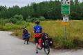 Donauradweg nahe Enns