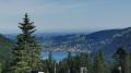 Blick vom Spitzingsattel auf den Schliersee