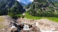 Stilluptal - Wasserfall und Lawinenreste
