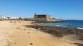 Castillo San Gabriel mit Badestrand
