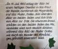 Inschrift in Aussichtskapelle am Samerberg - © RoRadln - Reinhard Rolle