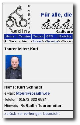 Detailinfos Tourenleiter